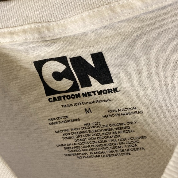 Cartoon Network medium white shirt with cartoons - Picture 4 of 14
